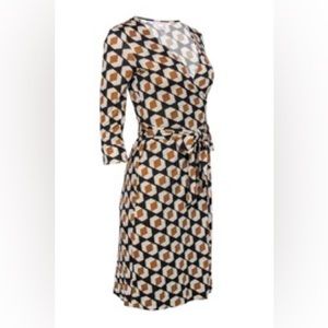 Diane von Furstenburg Jeanne wrap dress